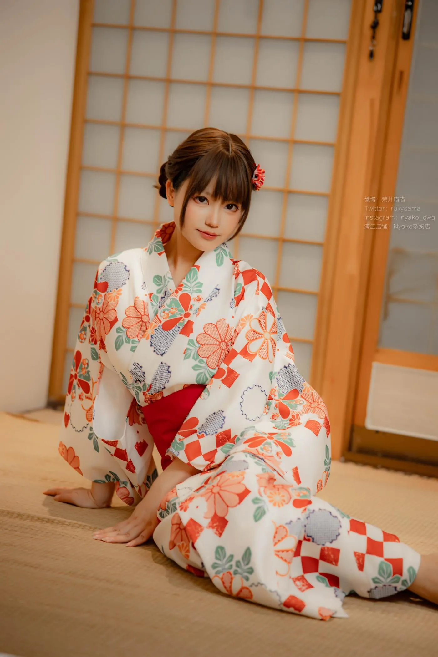 Nyako喵子 – NO.58 和风烂漫正片自拍-电子版41 和风烂漫-浴衣 [86P]插图